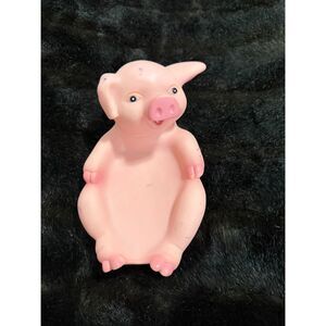 Rare Pink Pig Floating Soap Dish bathing beauty